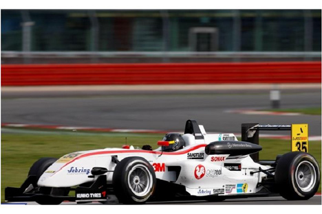 Marco Sørensen på Silverstone